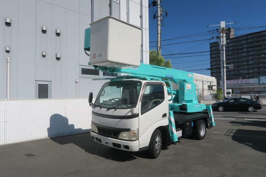 18年  アイチ製SS-12A  3段ブーム
